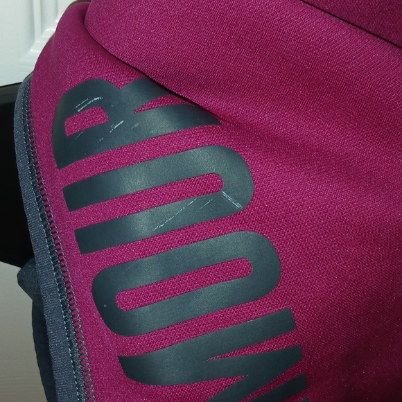 Under Armour Burgundy Hoodie with Logo - Picture 4 of 7